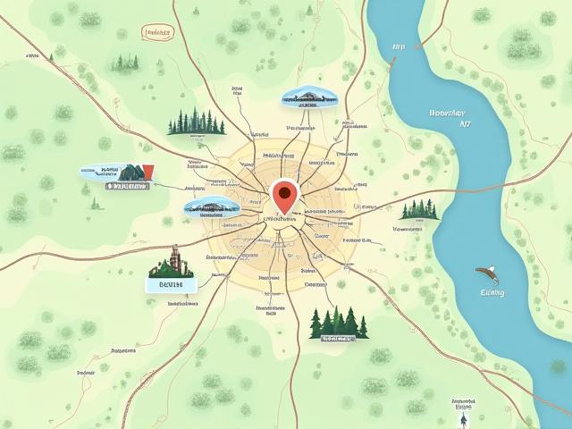 Térkép Eger városról, ahol a Szürkület Ösvény irodája található.